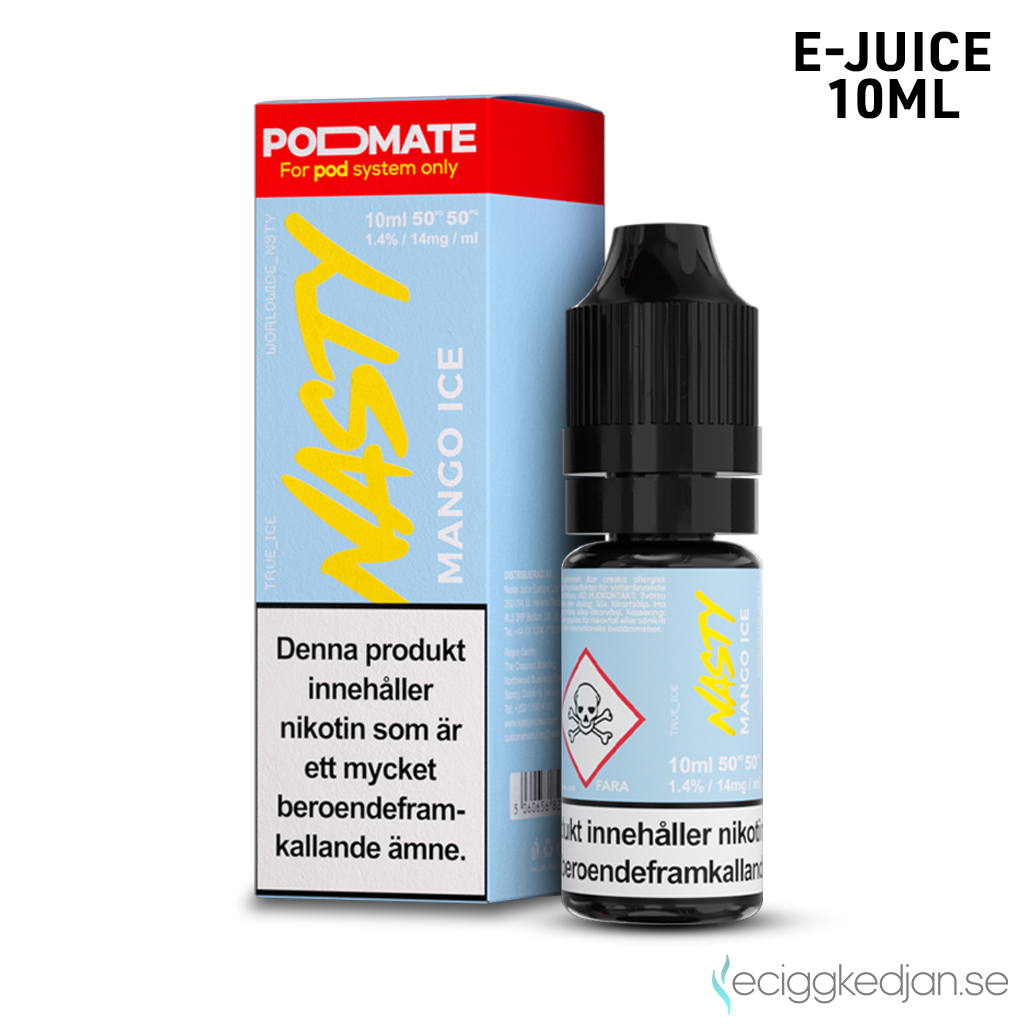 Nasty Podmate Mango Ice Nic Salt 10ml